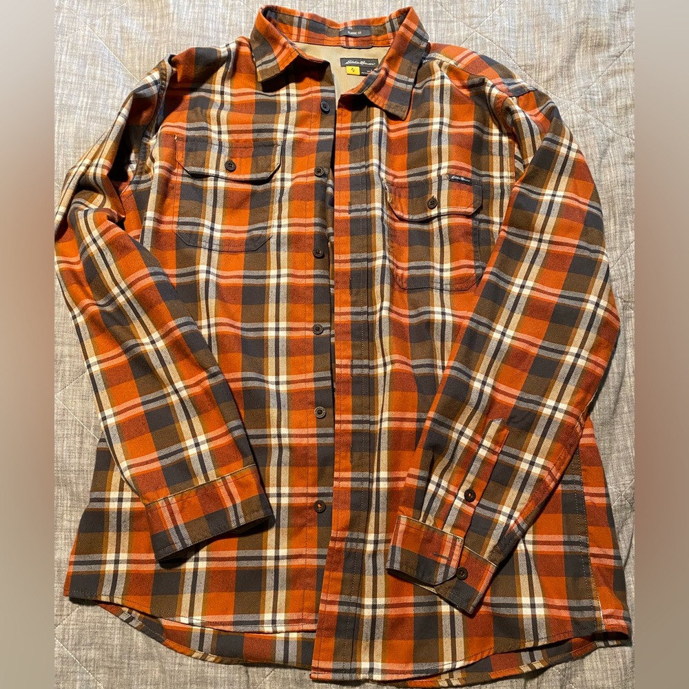Eddie Bauer flannel. Mens large